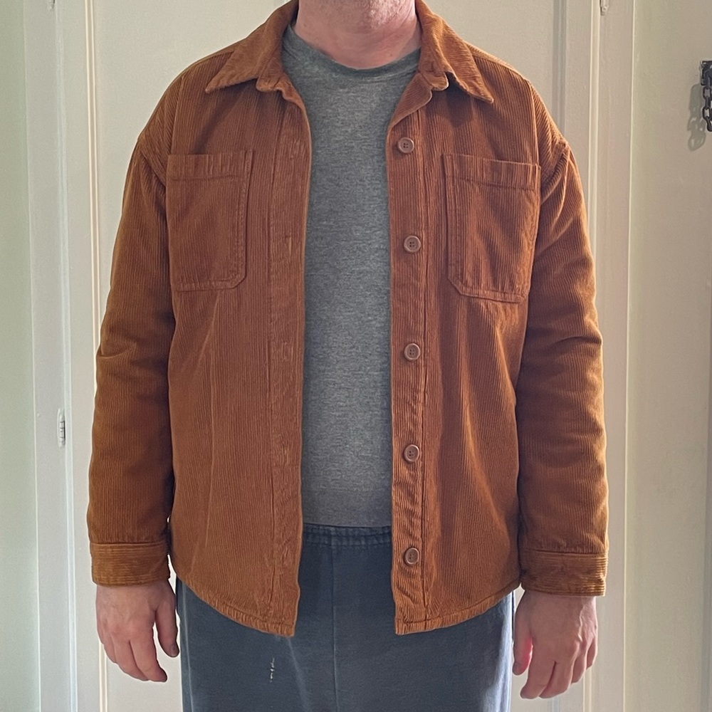 UniSex PacSun Tan Corduroy Jacket